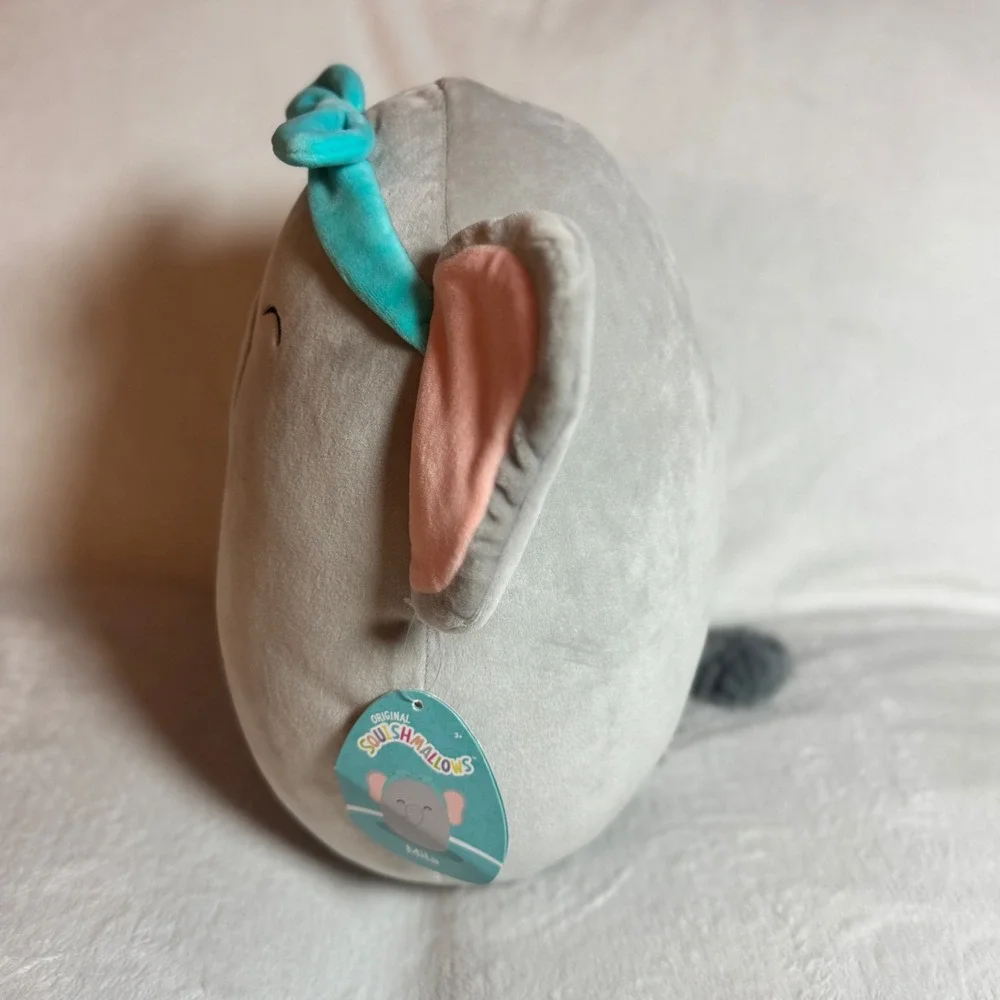 Squishmallow Mila the Elephant with Headband 13 Inch RARE Plush NEW Spring 2025
